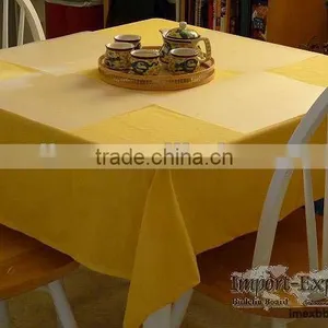 Yellow PP Non Woven Fabric for Table Cover thumbnail-1
