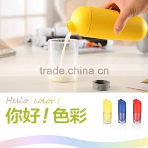 Easy Drink Sports Portable Plastic Corn Capsule Bottle With Cup / Environmental Protection Cup/plastic Water Korea thumbnail-3