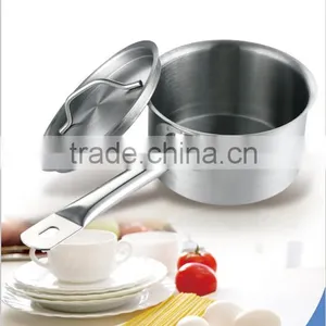 Stainless Steel Sauce Pan With Cover thumbnail-1