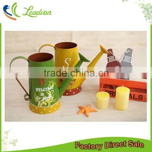 China Top Sell Coloful Decal Cute Galvanized Metal Watering Can thumbnail-6