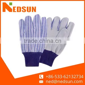 Garden Women Working Genuine Leather Safety Gloves thumbnail-1