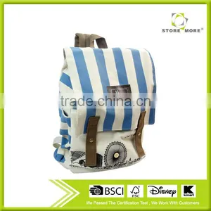 Store More Beautiful Design Canvas Backpack, School Backpack, Hiking Backpack thumbnail-1