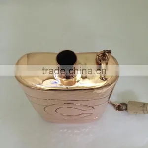 Premium Quality 100% Pure Copper Bottle | Hip Flask Pocket Bottle | Hammered Bottle thumbnail-4