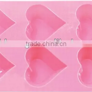 Customized Shape Hot Sale Heart-shaped Silicone Cake Mold FDA thumbnail-4