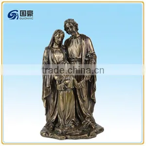 Religious Resin Statue With Holy Family Statue Jesus Mary Joseph For Sale thumbnail-6