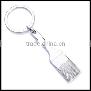 Creative Key Chains Gift Keyrings Metal Brush Shape Key Ring Supplier thumbnail-1