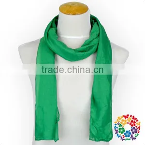 Many Colors Fashion Solid Polyester Long Scarf Women Shawl Scarf thumbnail-4