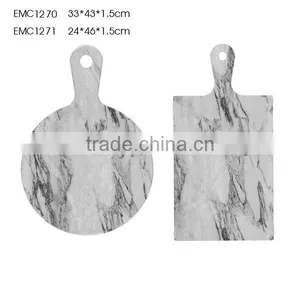 Marble Look Cement Chopping Board Set Decoration Concrete Cheese Cutting Board thumbnail-1