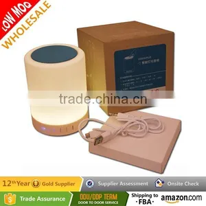 High Quality Music Mini Portable Bluetooth Speaker With LED Lamp thumbnail-6