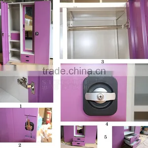Godrej Almirah Designs With Price Bedroom Furniture Wardrobe Cabinets Sale thumbnail-3