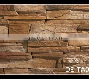 Cheap and Top Sales Artificial Yellow Slate for Villa Wall thumbnail-1