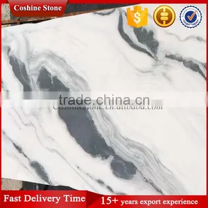 2017 New Surface China White Black Panda Marble Tile thumbnail-3