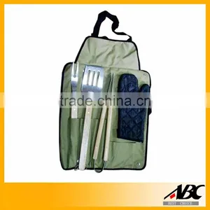 Stainless Steel Outdoor BBQ Set With Apron thumbnail-2