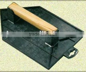 Wooden Handle Plastic Float Plastering Trowel thumbnail-1