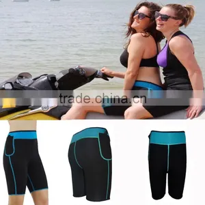 Capris Neoprene Hot Body Shaper Sweats Slimming Pants as Seen on tv thumbnail-1