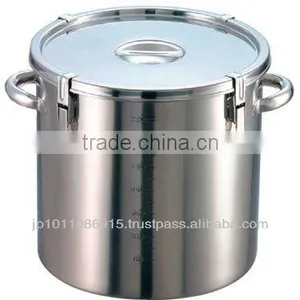 SUS304 Stockpot With Silicone Lock Japanese Cooking Utensils thumbnail-1