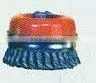 Knot Wire Cup Brushes Banded--Carbon Steel thumbnail-1