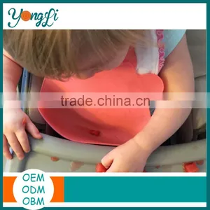 BPA Free Soft Waterproof & Bacteria Resistant Animal Shape Silicone Baby Bibs thumbnail-4