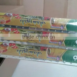Food Grade Stretch Film 8-15 Micron PVC/PE Cling Film Fresh Keeping Film thumbnail-2