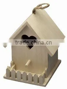 Lovely House Wooden Coin Box and Kids Gift thumbnail-1