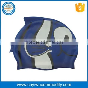 Silicone Long Hair Swim Caps Female,pure Color Long Hair Swimming Cap,round Silicone Caps thumbnail-1