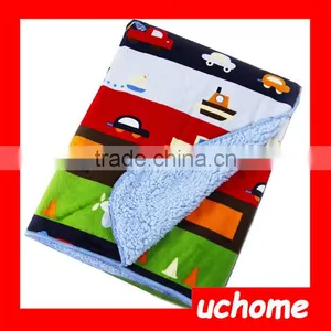 UCHOME Newborn Baby Blanket/Baby Outdoor Blanket/Soft Plush Infant Blanket thumbnail-1