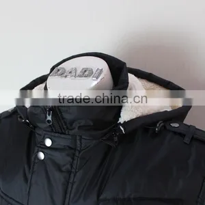 Black Light Padded Men Stock Lot Winter Jacket 2016 thumbnail-3