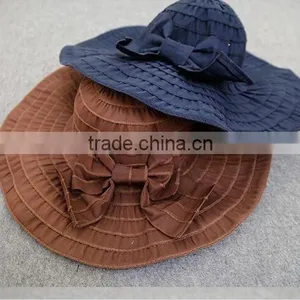 100% Cotton Fashion Lady's Bucket Hat thumbnail-1