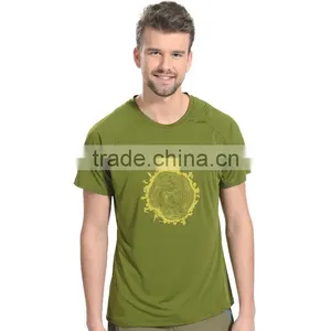 100% Polyester Running t Shirt Fitness Gym Fit t Shirt Quick Dry Men t Shirt thumbnail-4