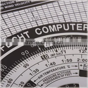 Kearing Plastic & Paper Flight Computer / Durable Fiberboard E6-B Manual Flight Planning Computer # KNP-2 thumbnail-5