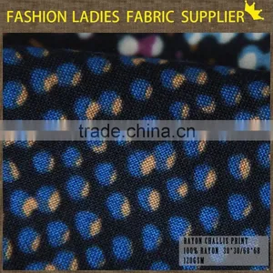 Cicheng Brand Design Colorful 100% Rayon Chaliis Print Fabric thumbnail-4