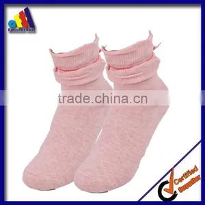 Solid Color Cable Knit Boot Socks With Lace thumbnail-6