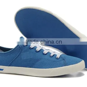 Mens Canvas Upper Rubber Sole Shoe Brand Name Overstock thumbnail-2