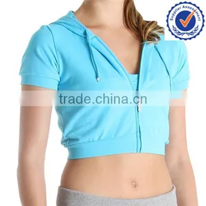 European Style Women Short Sleeve Hoodies thumbnail-1