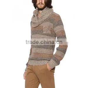Loose Computerized Sweater Knitting Machine Man Wool Sweater thumbnail-1