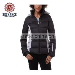AD7508 Women Winter Detachable Hood Down Jacket thumbnail-1