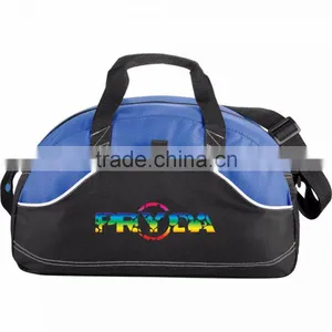 Boomerang 18" Sports Duffel Bag - Main Zippered Compartment, Side Mesh Water Bottle Pocket and Comes With Your Logo. thumbnail-5