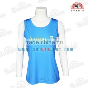 Hot Selling Dry Fit New Design Running Singlet Unisex thumbnail-3
