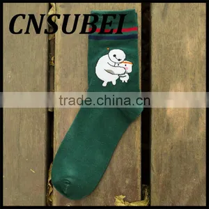 The New Style Autumn and Winter Cute Cartoon Baymax Cotton Men Socks thumbnail-4