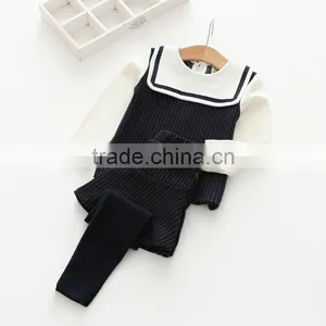 High Quality Cotton Soft Two Pieces Set Casual Girls Boutique Clothing Set thumbnail-5