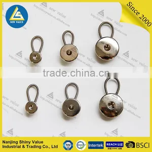 Different Sizes Custom Packing Cheap Metal Button Collar Extenders With Pit on Surface for Quick Fitting thumbnail-6