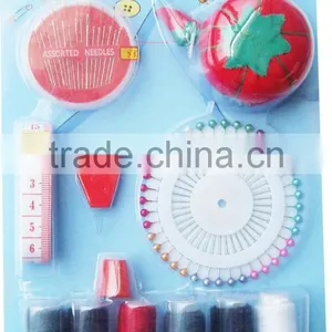 Blister Card Pack of 100% Cotton of Tomato Pin Cushion With Saw/wood Dust Inside thumbnail-2