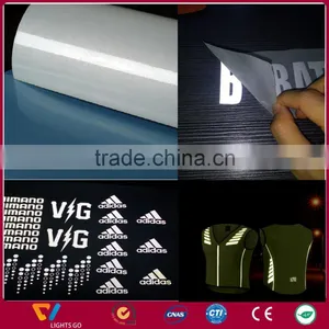 High Visible Reflective Custom Logo for Tshirt thumbnail-2