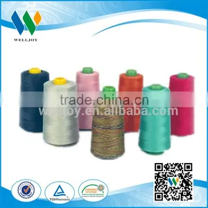 2016 AA Grade Cheap Industrial Polyester Sewing Threads 100% Spun Polyester thumbnail-1
