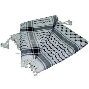 Arafat Jacquard Scarf / Arab Scarf / Arabian Shemagh / Muslim Hijab Scarf / Arafat Scarf / Arabian Shemagh thumbnail-2