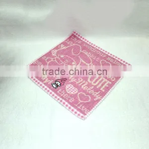 100 % Cotton Red Color Yarn Dyed Terry Face Towels thumbnail-3