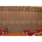 Hotel Sliding Partition Walls , Folding Wall Sound Proof Door No Floor Track thumbnail-1