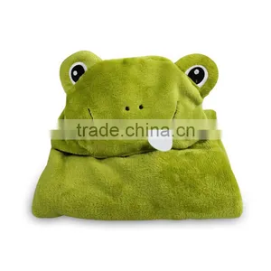Wholesale Adult Kids Bath Poncho Animal Baby Hooded Towel thumbnail-4