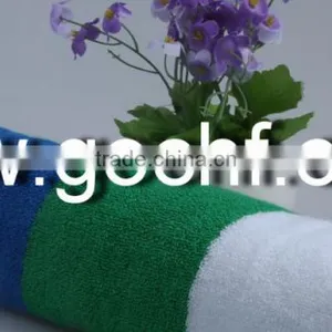 100% Cotton Yarn Dyed Jacquard Sports Towels thumbnail-1