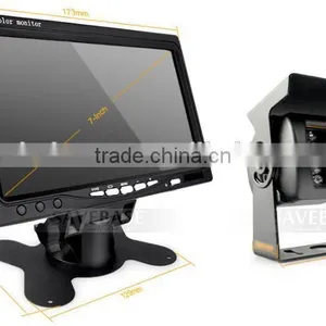 7inch TFT LCD Monitor With 2.4GHz Digital Wireless Camera System 24V thumbnail-6